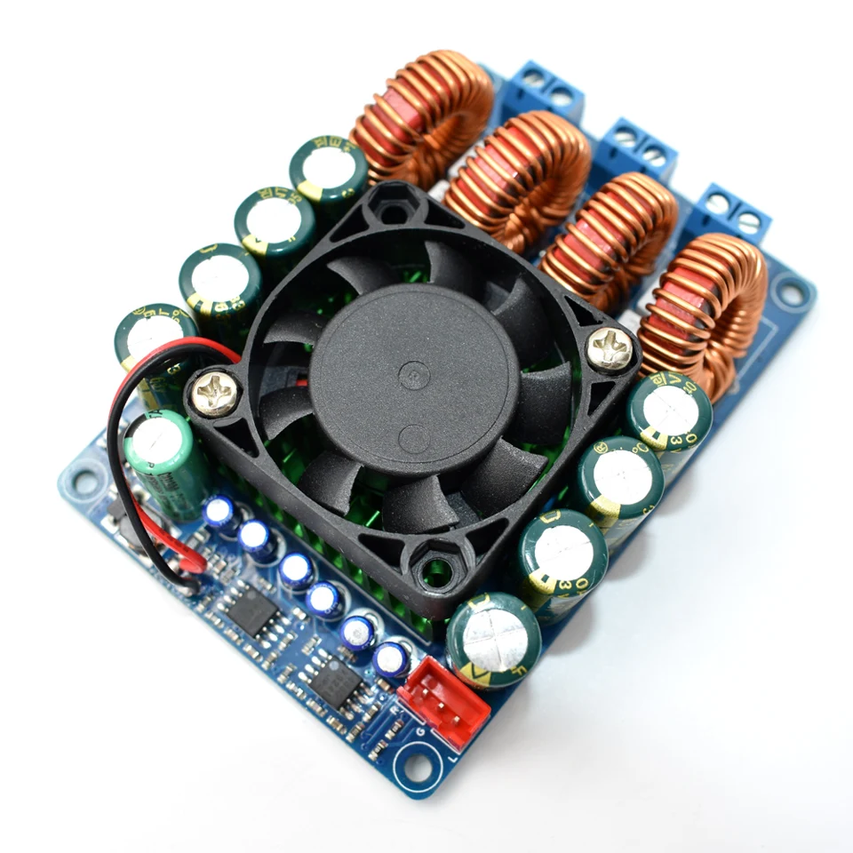 Lusya TAS5630 2X300w стерео двухканальный высокое Мощность класса D Цифровой Hifi усилитель