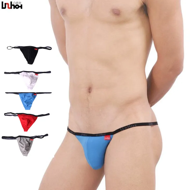 Горячие сексуальные мужские брифы танга с низкой посадкой Мужские дышащие