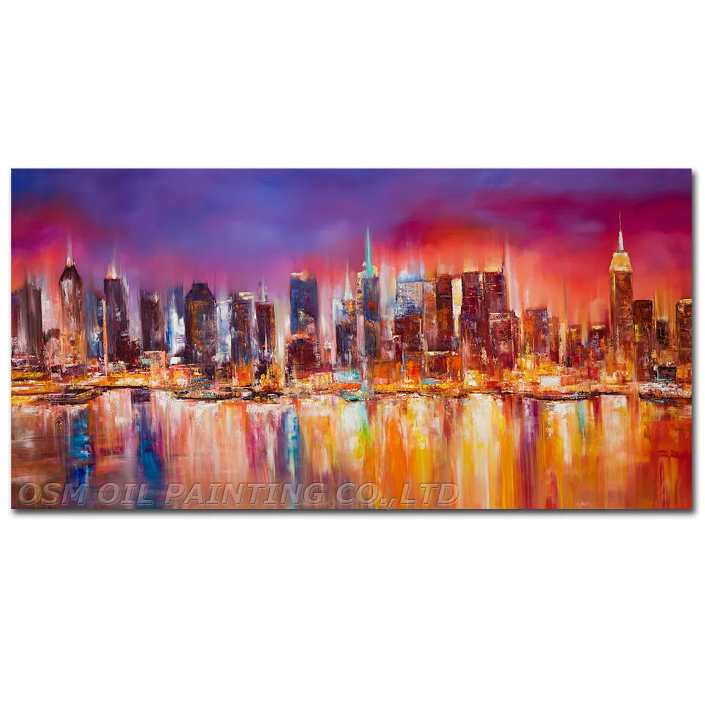 Высокоуровневая Ручная Роспись Художника высокое качество богатые цвета