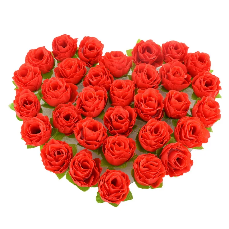 70 шт. декоративные цветы для украшения автомобиля|artificial rose flower|flowers forfake flowers |