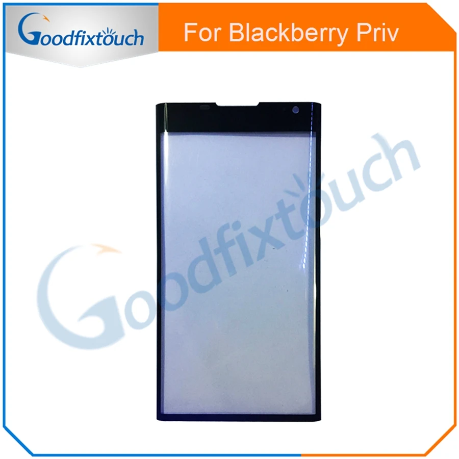 Для Blackberry Priv Передняя Внешний Стекло объектив Сенсорный экран Запчасти для авто черный