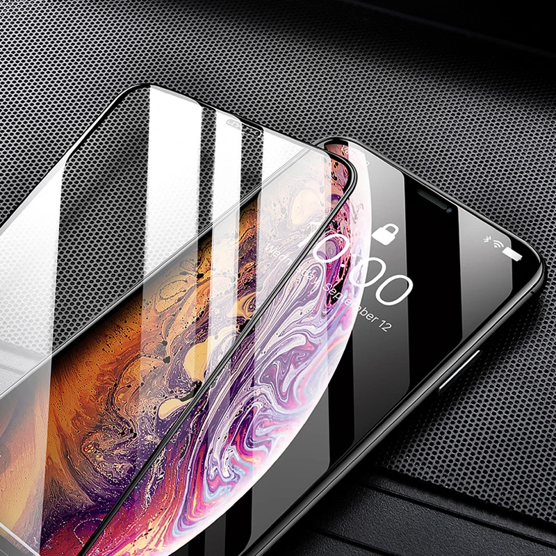 9D защита экрана на iphone7 8 P X XR XS Max полное покрытие закаленное стекло для iPhone7 6 6sp PLus |