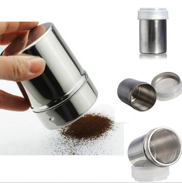 Зеркальная какао мука из нержавеющей стали в виде порошка для глазирования