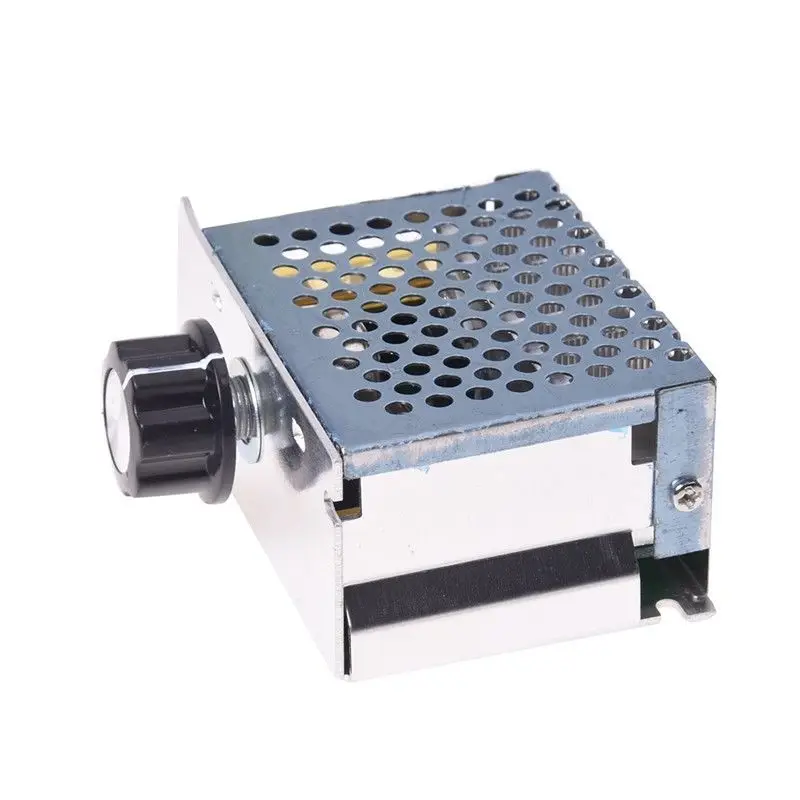 Высокое качество регулятор напряжения диммер SCR + оболочка AC | Обустройство дома