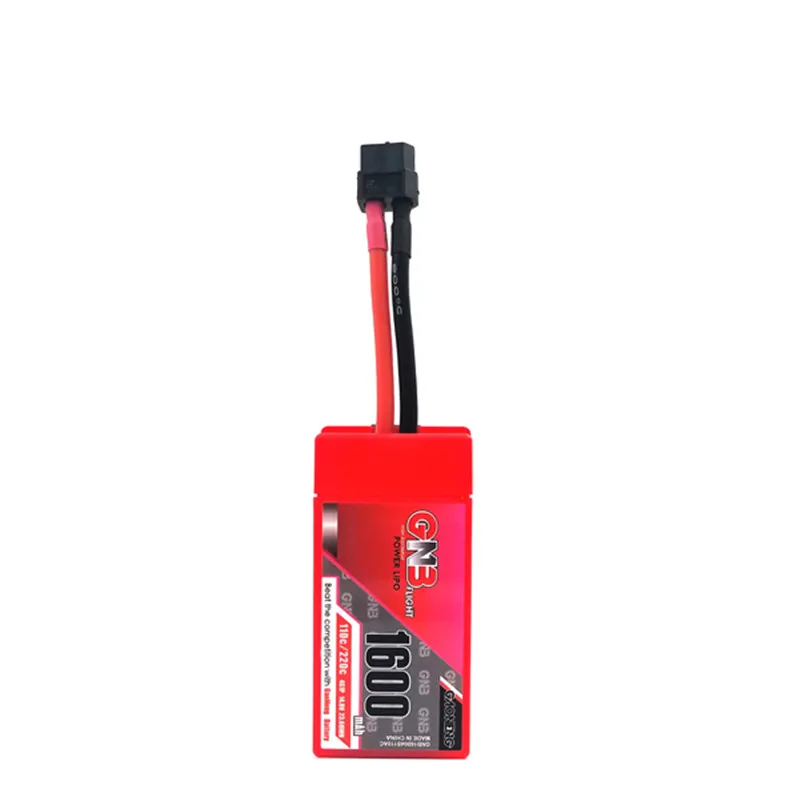 Аккумуляторная батарея Lipo Gaoneng GNB 1600 mAh 4S1P 14 8 V 110C/120C 23.68WH w/защитный чехол для FPV