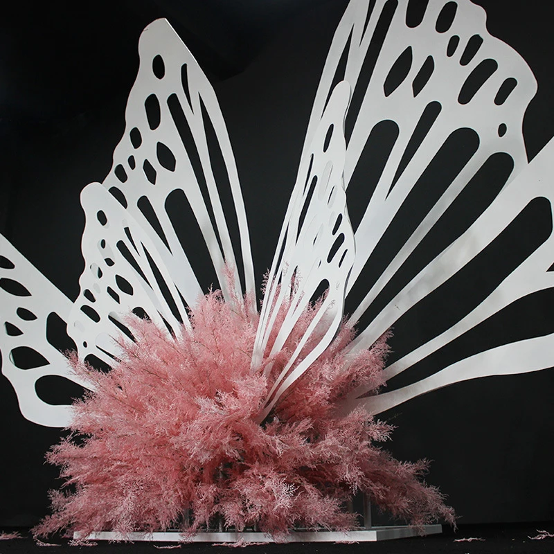 Flone новый свадебный фон с бабочкой украшения Европейский Свадебный сценический