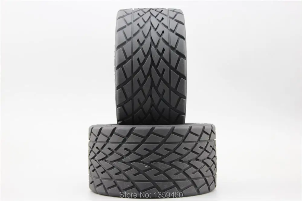 4 шт. RC 1/8 Monster Truck On Road колеса и набор шин для HPI Traxxas 17 мм металлическая ступица 26411
