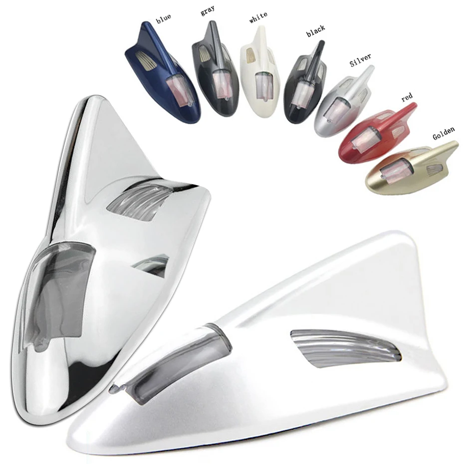 1 шт в виде акульего плавника для солнечный инвертор анти столкновения задний