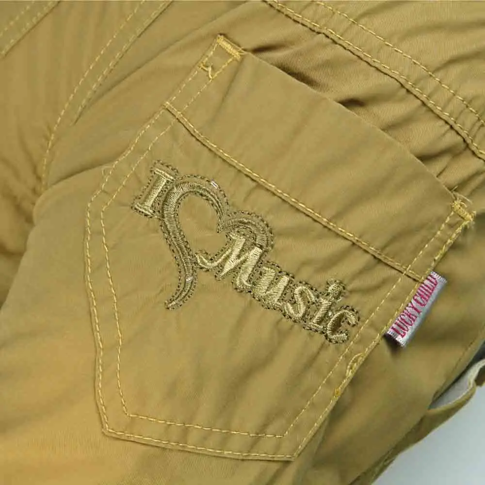 Брюки для девочек хлопковые леггинсы подростков детские брюки с вышитыми