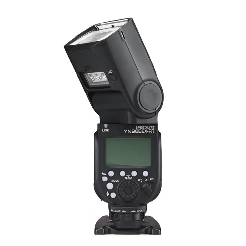 Yongnuo YN-968EX-RT Master Mode TTL GN60 HSS 1/8000 вспышка Беспроводная для камеры Canon EOS DSLR с