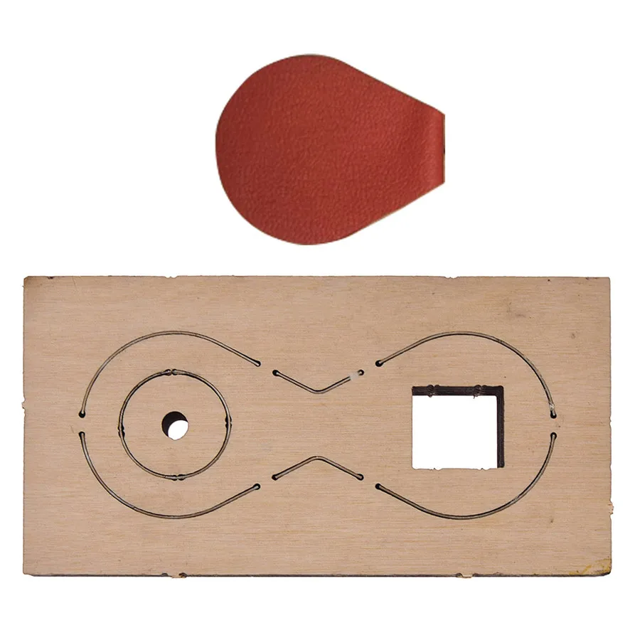 Милые висячие серьги Chzimade в виде кошачьей лапы сделай сам деревянный кожаный