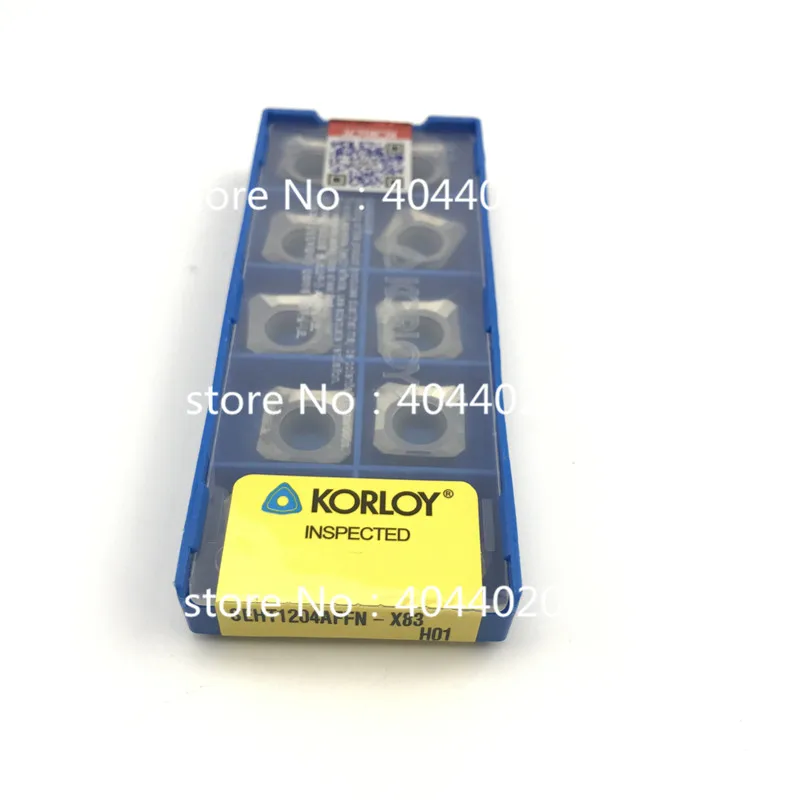 SEHT1204AFFN-X83 H01 новый оригинальный карбидные вкладыши KORLOY токарные вставки