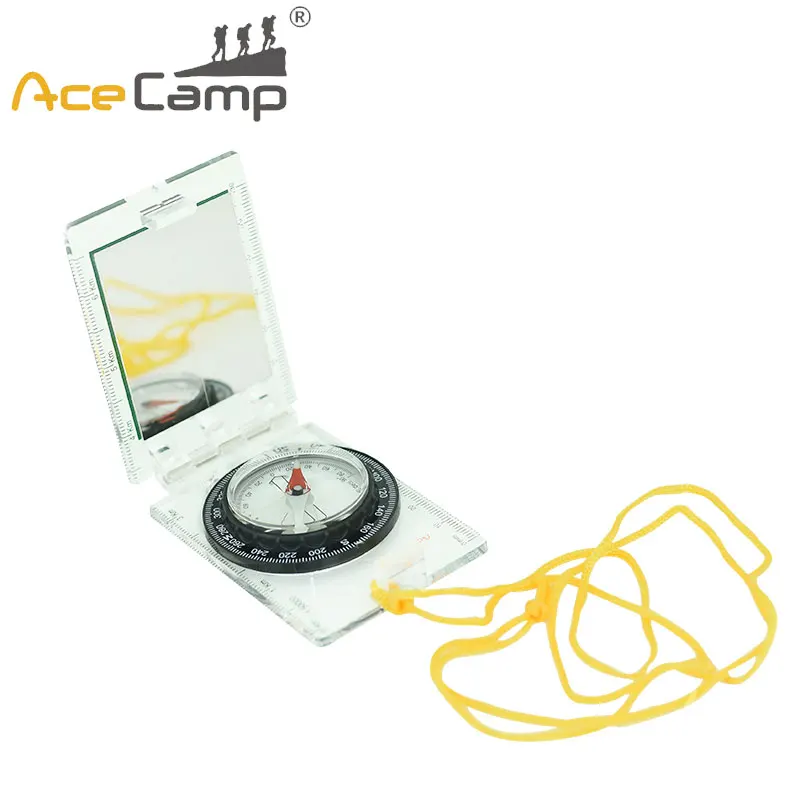 

AceCamp High Quality Outdoor Camping Compass Professional Portable Camping Hanging rope Type Mini Pointer