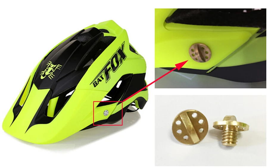 BATFOX Cycling Helmet Road Mountain Cycle Helmet Integrally-molded MTB Bike Helmet Ultralight Bicycle Helmet Casco Ciclismo