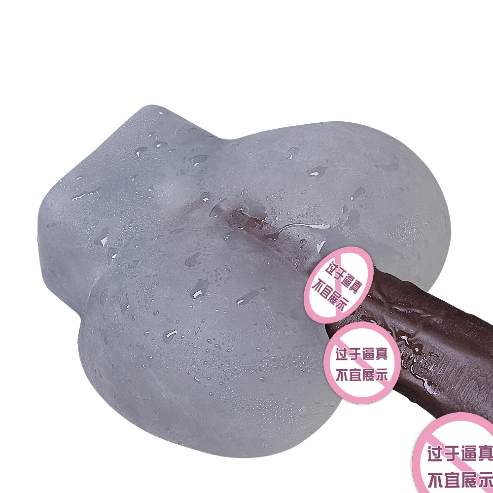 Мягкие прозрачные силиконовые секс куклы Мужской мастурбатор 3D Реалистичная