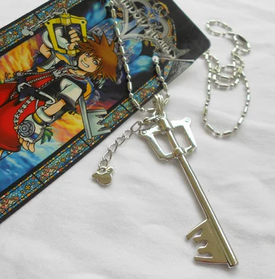 Japanese anime peripheral Kingdom Hearts Dearly beloved necklace pendant popular act the role is tasted doll accessories | Украшения и