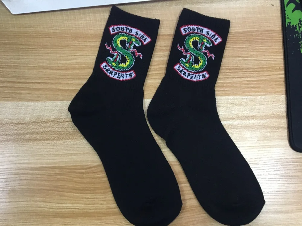 2 Piair носки средней длины Носки для косплея ривердейла реквизит для фанатов подарок для фанатов Коллекция подарков Прямая поставка