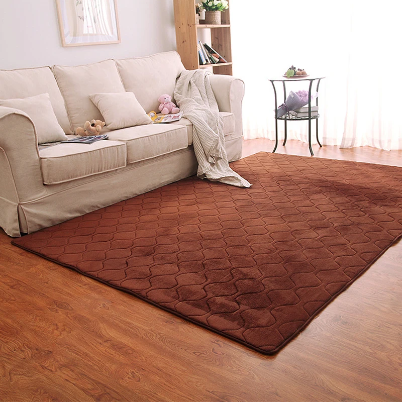 Бесплатная Доставка Carpet Anti-slip Нескольких Цветов Сгустите Большой Круглый Пол