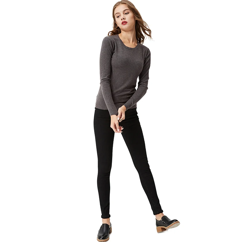 Женский свитер с длинным рукавом GLO-STORY зимний большого размера 2018 | Женская