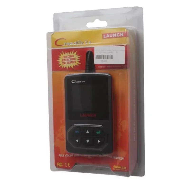 Горячая Продажа 2016 Бесплатная Доставка 100% Оригинал Старт Creader V + OBD2 EOBD Код Сканер