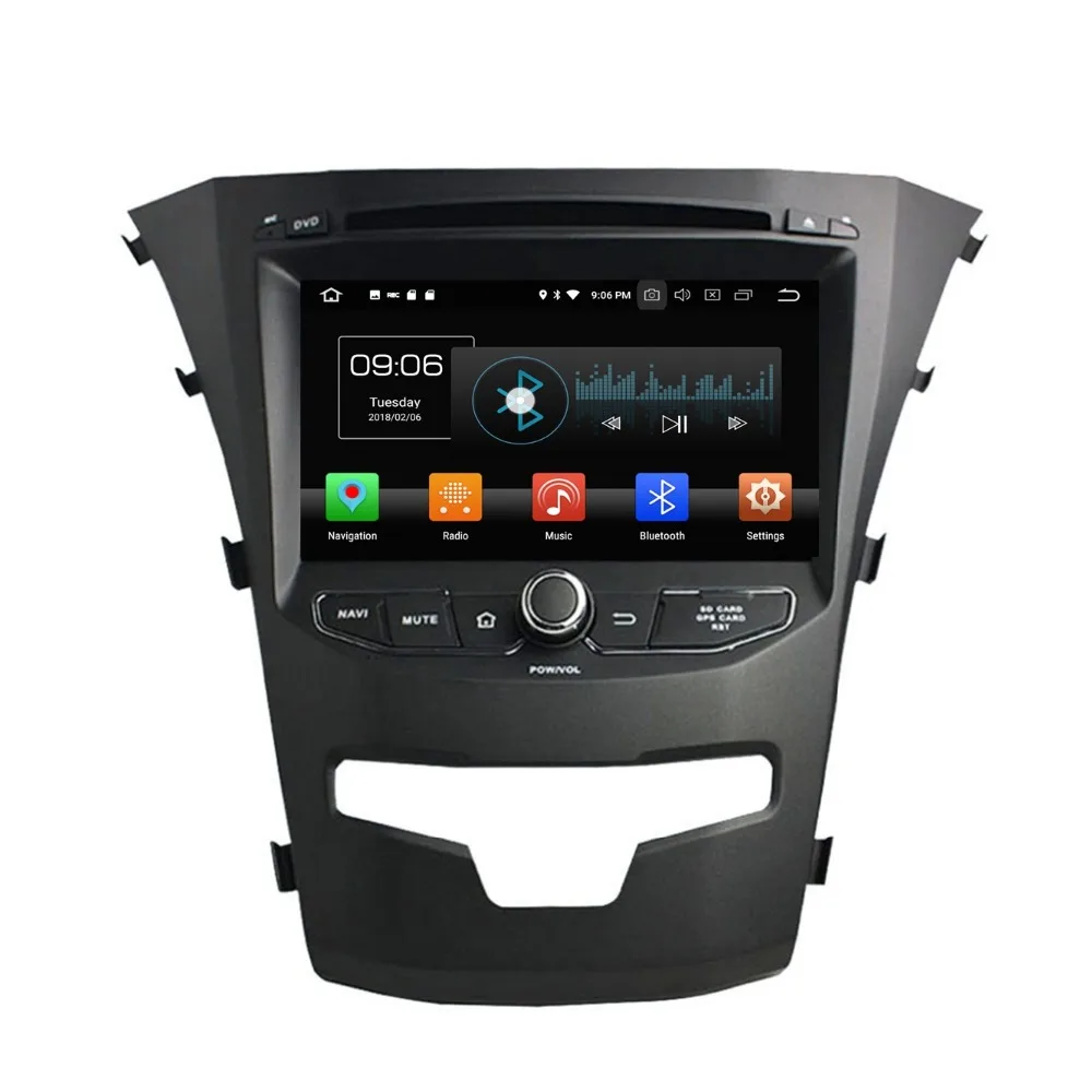 

4 Гб + 32 ГБ Восьмиядерный 7 "Android 8,0 автомобильное радио DVD GPS навигация для Ssangyong Korando 2014 автомобильное стерео WIFI Bluetooth USB DVR
