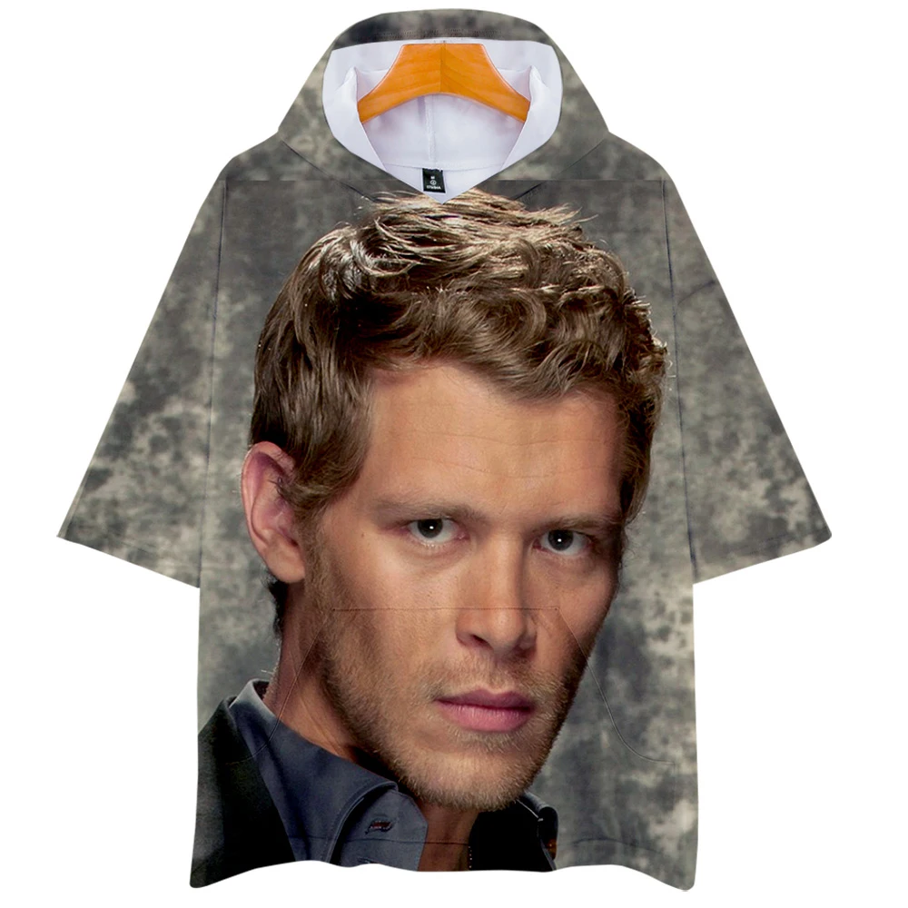 2019 толстовки с 3D принтом niklaus mikaelson Young style Black Butler модная летняя футболка короткими