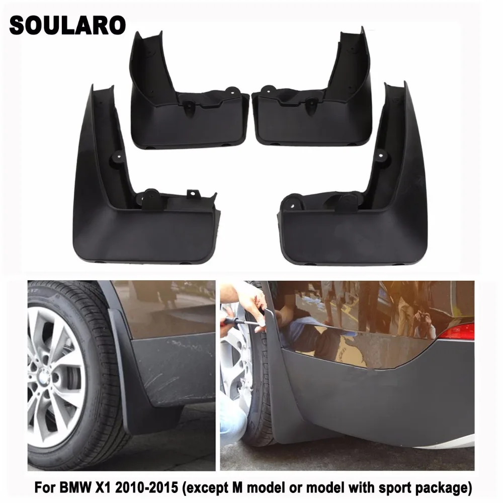 SOULARO 4x передние задние брызговики Брызговики для BMW X1 E84 2010 2015 авто аксессуары