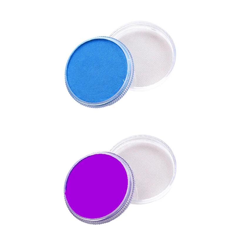 Неоновые краски для тела и лица на Хэллоуин рисования пигменты водной основе 30 г