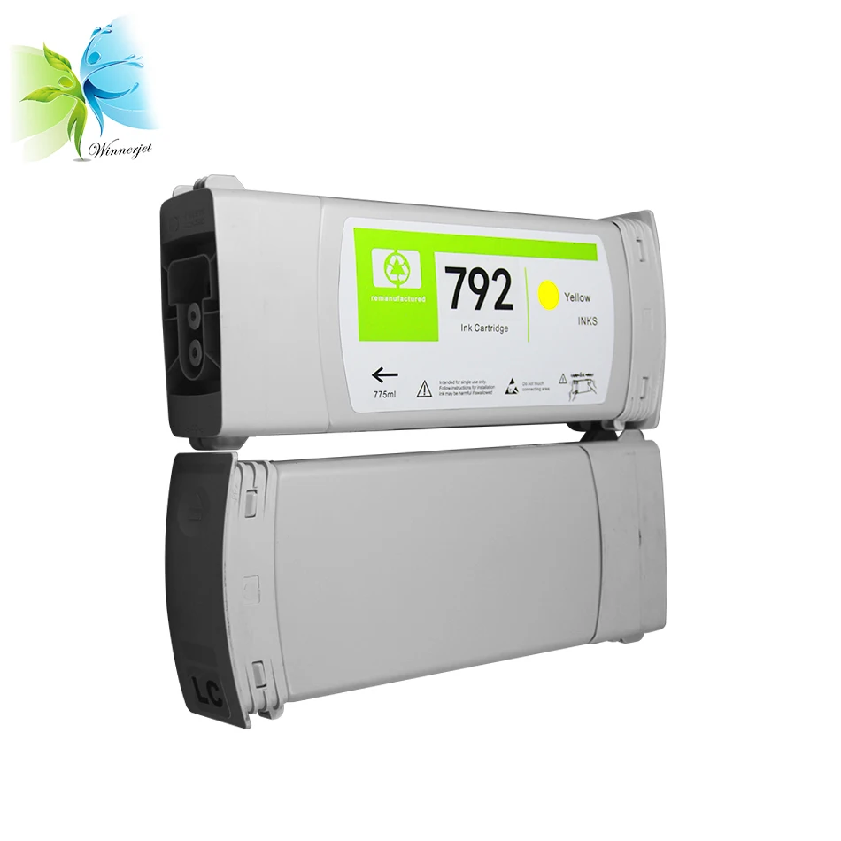 WINNERJET 775 мл 6 цветов латексный чернильный картридж для hp 792 Designjet L26500 L28500 260 280