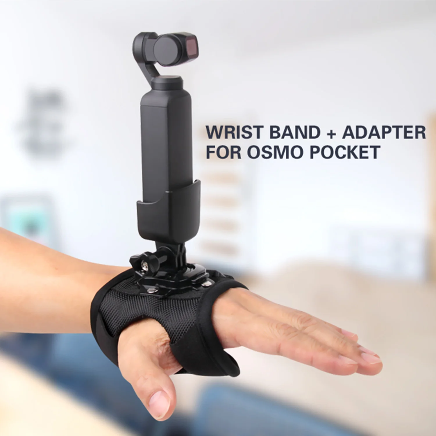 SUNNYLIFE регулируемый ремешок на запястье с адаптером винт стержень для DJI Osmo