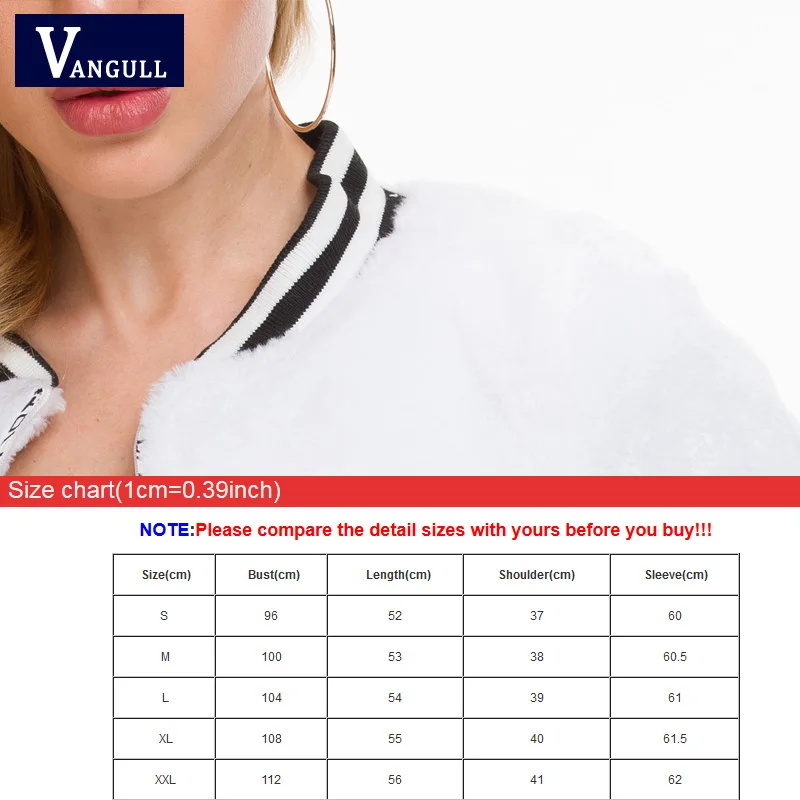 Vangull/Женская куртка из искусственного меха новинка 2018 года Брендовое зимнее
