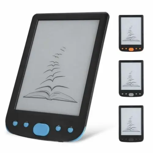 " e-ink экран BK6025 электронная книга ридер+ 8 Гб TF кард-ридер электронная книга серая читалка разрешение 800x600 дисплей 300 dpi