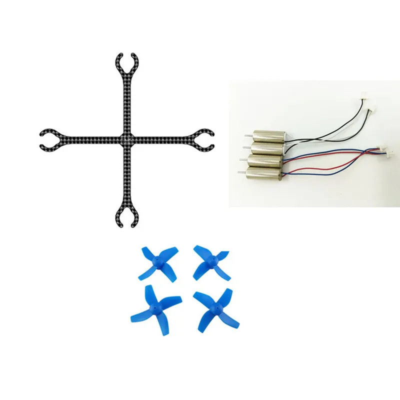 DIY комплекты радиоуправляемых дронов 615 двигатель H36 батарея баланс зарядное устройство запчасти E010 E010C E010S JJRC H36 Tiny6 лезвие индуктивности крошечные Whoop - Цвет: 13-0132-5