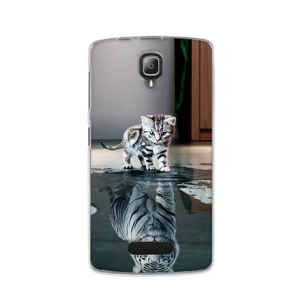 Мягкий ТПУ окрашенный чехол для Lenovo A2010 A 2010 4 5 &quotзадняя крышка телефона lenovo / A2580