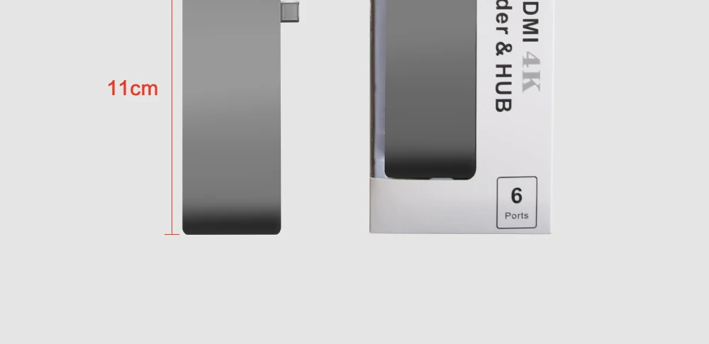 Тип-c концентратора двойной разъем USB-C конвертер кард-ридер супер Скорость HDMI 4 K выход USB 3,0 концентратор для Apple компьютер