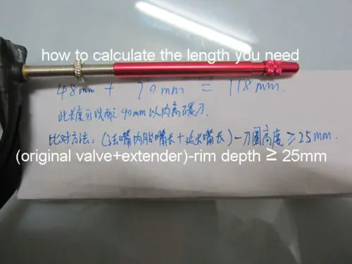 Сплав велосипеда Presta удлинитель клапана колеса шины 50/60/70 мм французский клапан
