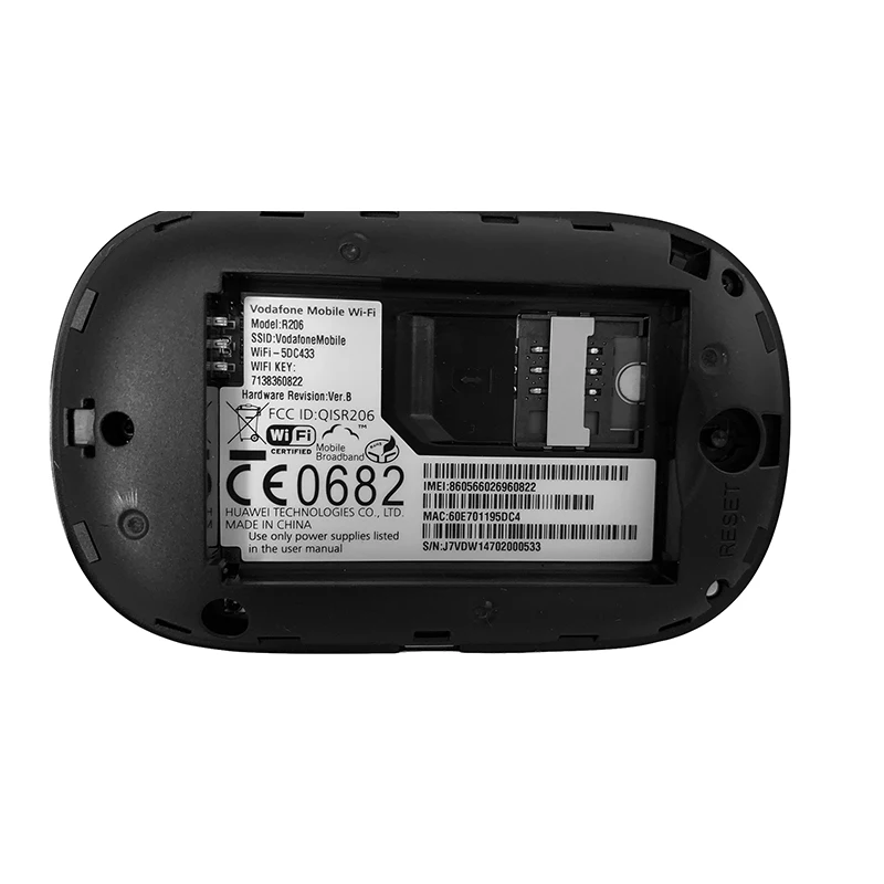 Разблокированный huawei Vodafone R206 E5331 3g Wifi роутер Mifi Мобильная точка доступа Карманный 3g модем с слотом для sim-карты PK E5330 E5220 MF65