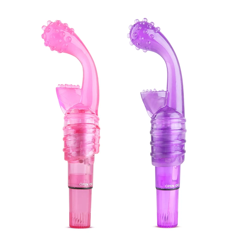 Интимные игрушки для женщин G Spot головка с пальцевой Вибратор массажер
