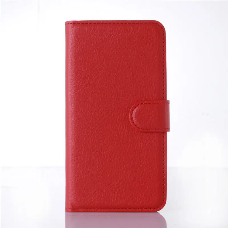 Красный Micgita кожаный чехол для Wiko View 3 Pro с рисунком личи, флип-чехол в виде книги, чехол-бумажник для Wiko View 3 Pro/Wiko View 3, чехол - Цвет: Красный