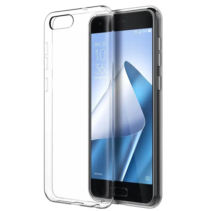 Для Asus Zenfone 4 ZE554KL чехол 5 дюймов Силиконовый мягкий прозрачный TPU для телефона Zenfone4