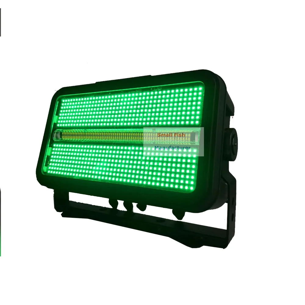 Светодиодный супер-Стробоскоп 1400 Вт RGB DMX стробоскоп светодиодный фонарики