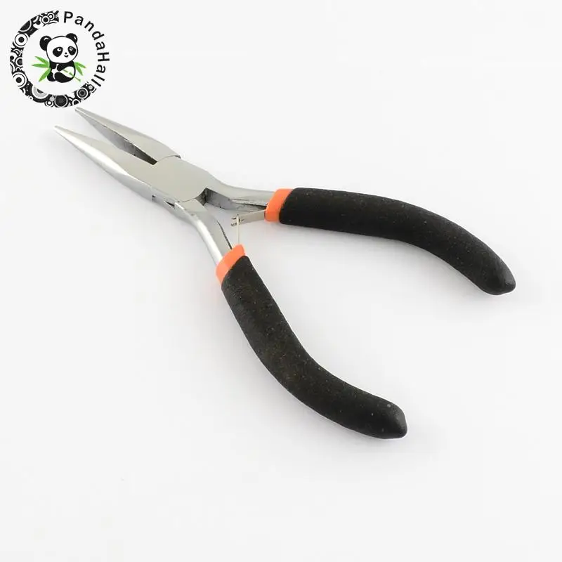 45# стальные Наборы инструментов для ювелирных изделий diy: круглые плоскогубцы, плоскогубцы для резки проволоки и бокорезы, металл, черный, 315x70x10 мм;