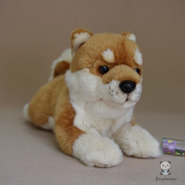 Плюшевые игрушки животные имитация собаки Akita кукла безопасность детская
