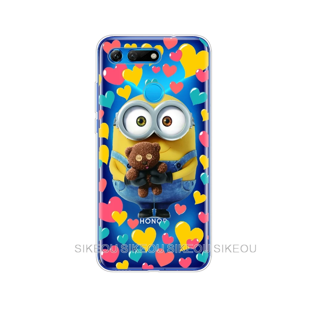 34653 Чехол для huawei Honor View 20 V20, чехол из ТПУ, мягкий силиконовый чехол для Honor V20, чехол с мультяшным животным - Цвет: 34653