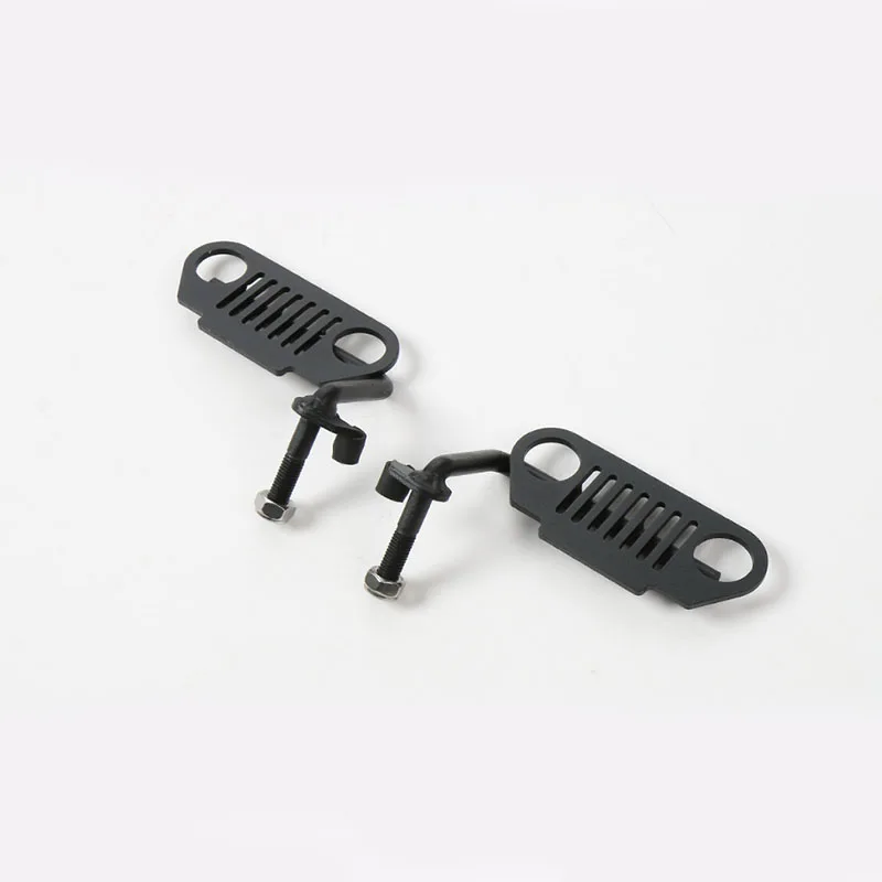 Черный центр сетка тип стальная дверь педаль 2 шт для Jeep Wrangler 2011 + шаг доска|pcs| |