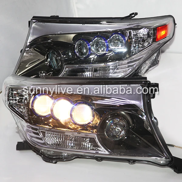 2008 2013 год для Land Cruiser LC200 FJ200 светодиодный налобный фонарь Chrome корпус дБ|db digital|db 15