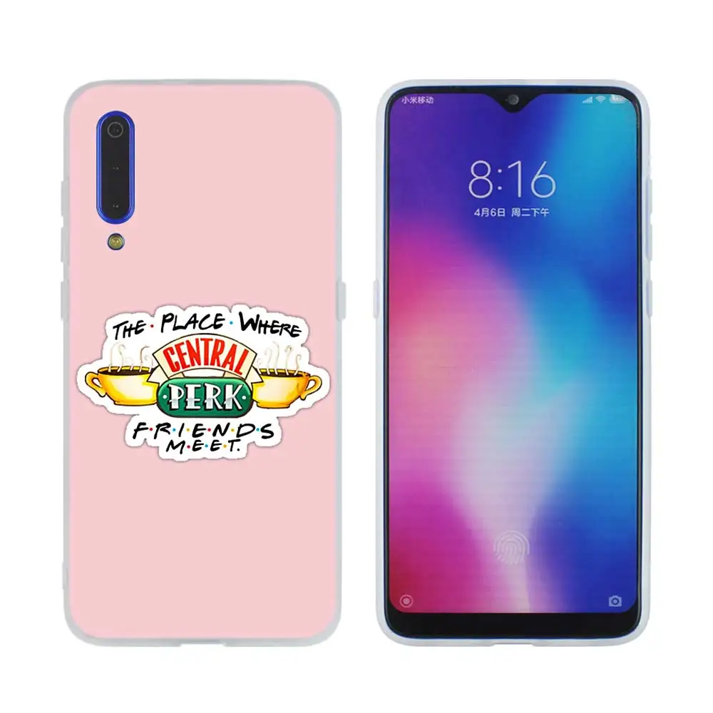 design 12 Мягкий чехол для телефона Perk coffee friends tv для Xiao mi 9 8 A2 A3 lite mi 9t CC9 9se 5X6 F1 Max3 mi x2s 6X чехол Note10 Pro coque - Цвет: design 12
