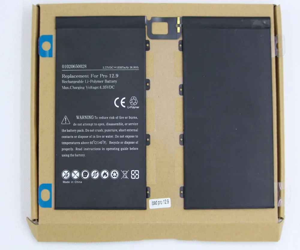 ISUNOO 10307mAh планшетный Аккумулятор для ipad pro 12 9 0 цикл Встроенный сменный