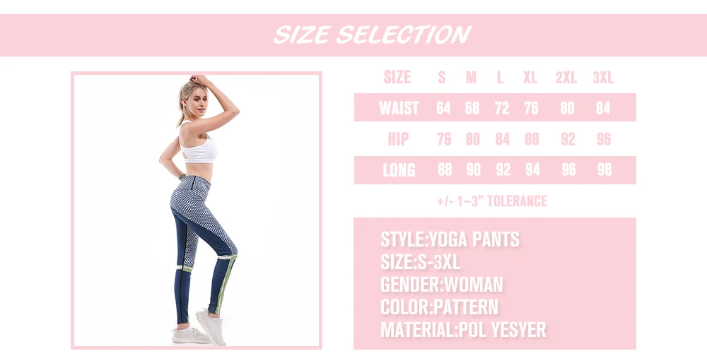 

Buteefull High Waist Pants Fitness Leggings 3D Mesh gray yellow Fitness Women Clothing Women Pants XXXL XXL XL Plus Size