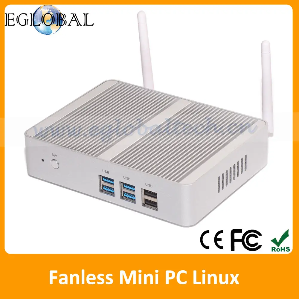 Мини ТВ приставка Eglobal для ПК Windows Intel Celeron N3050 2 Гб ОЗУ 32 SSD встроенный компьютер Mini